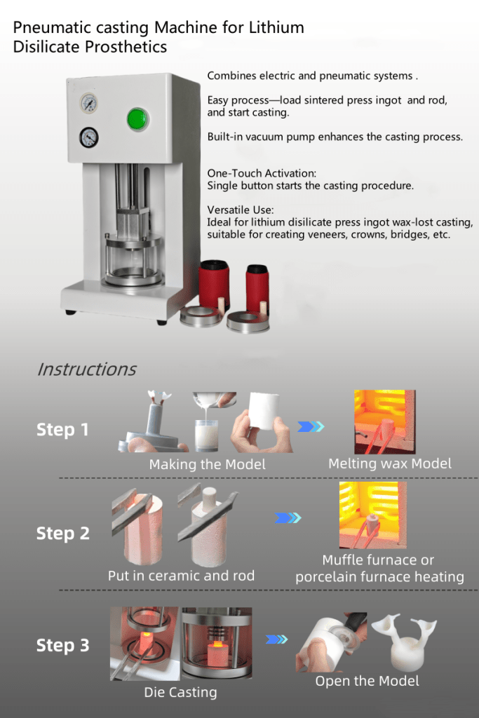 casting equipment design features